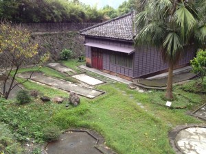 Miniature golf at the emperor's house.