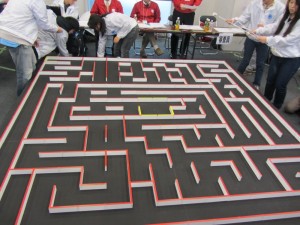 2012 All Japan Micromouse Finals maze