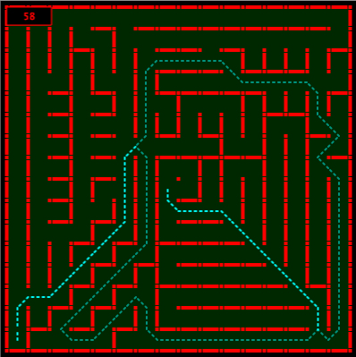 UK Micromouse contest finals maze 2013