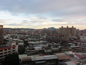 View from the Chateu de Chine, Taipei